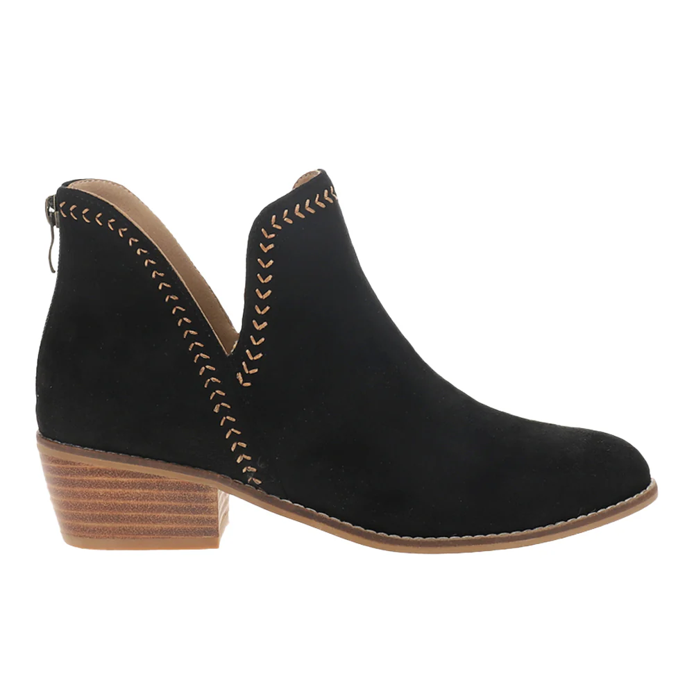 Bluffin Round Toe Zippered Boots