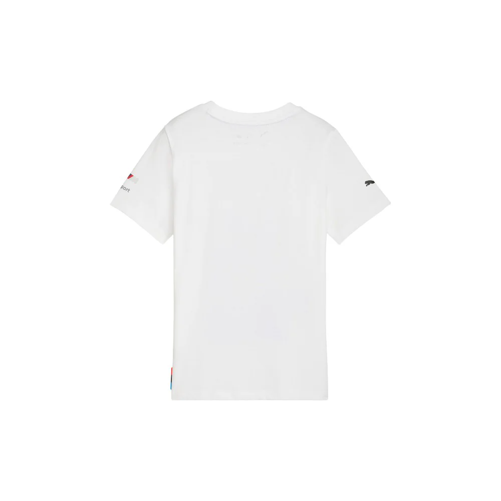 BMW M Motorsport Block Graphic Crew Neck Short Sleeve T-Shirt (Youth) - Image 2