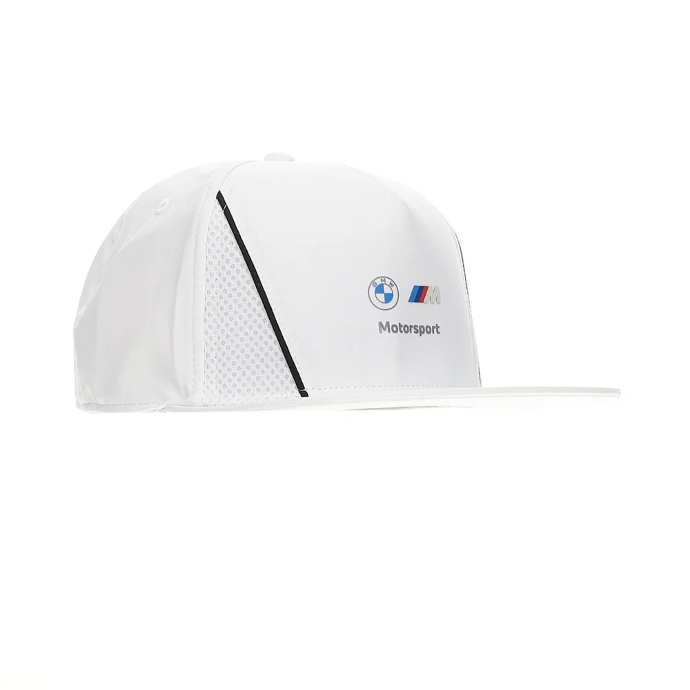BMW M Motorsport Flat Brim Snap Back
