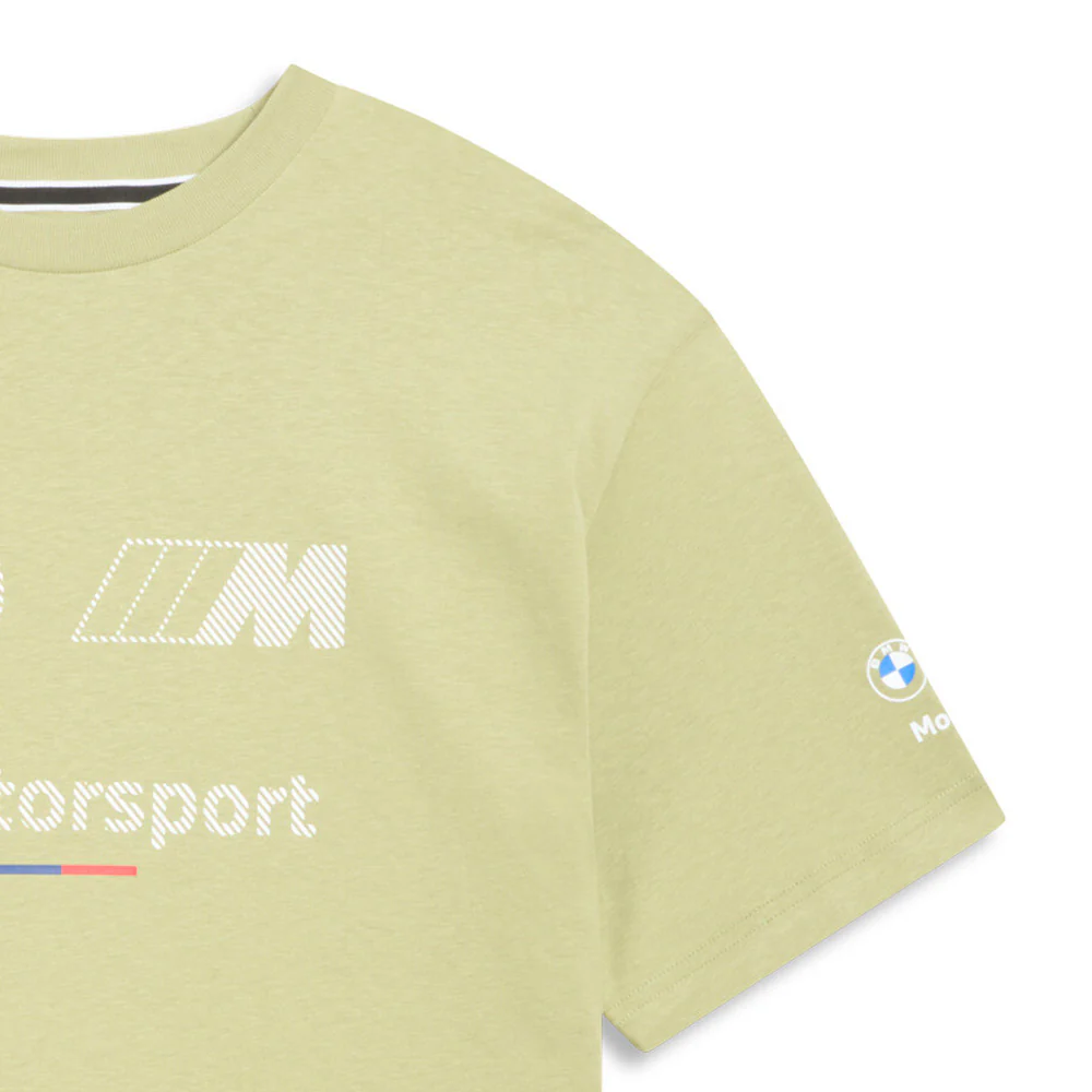 BMW MMS Essentials Logo Stripe Crew Neck Short Sleeve T-Shirt - Image 5