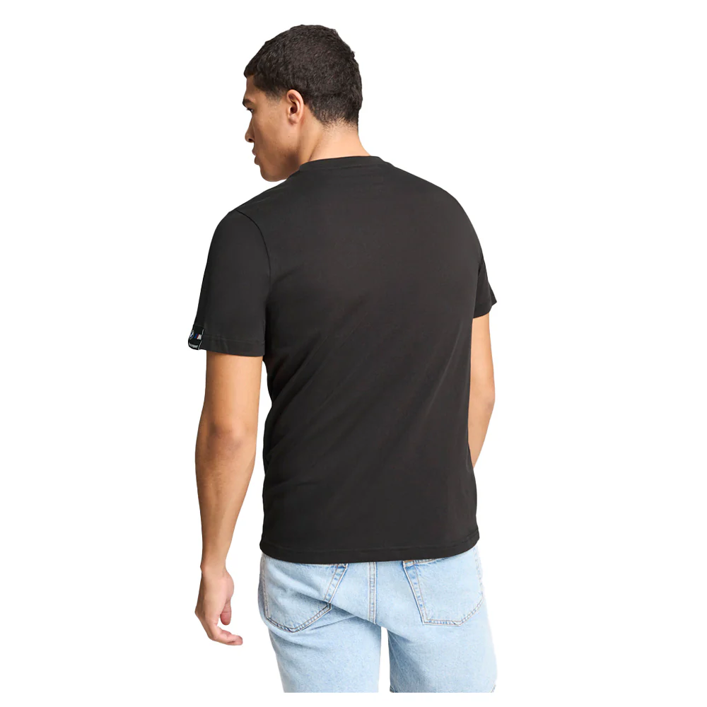 BMW M Motorsport Car Graphic Crew Neck Short Sleeve T-Shirt - Image 4