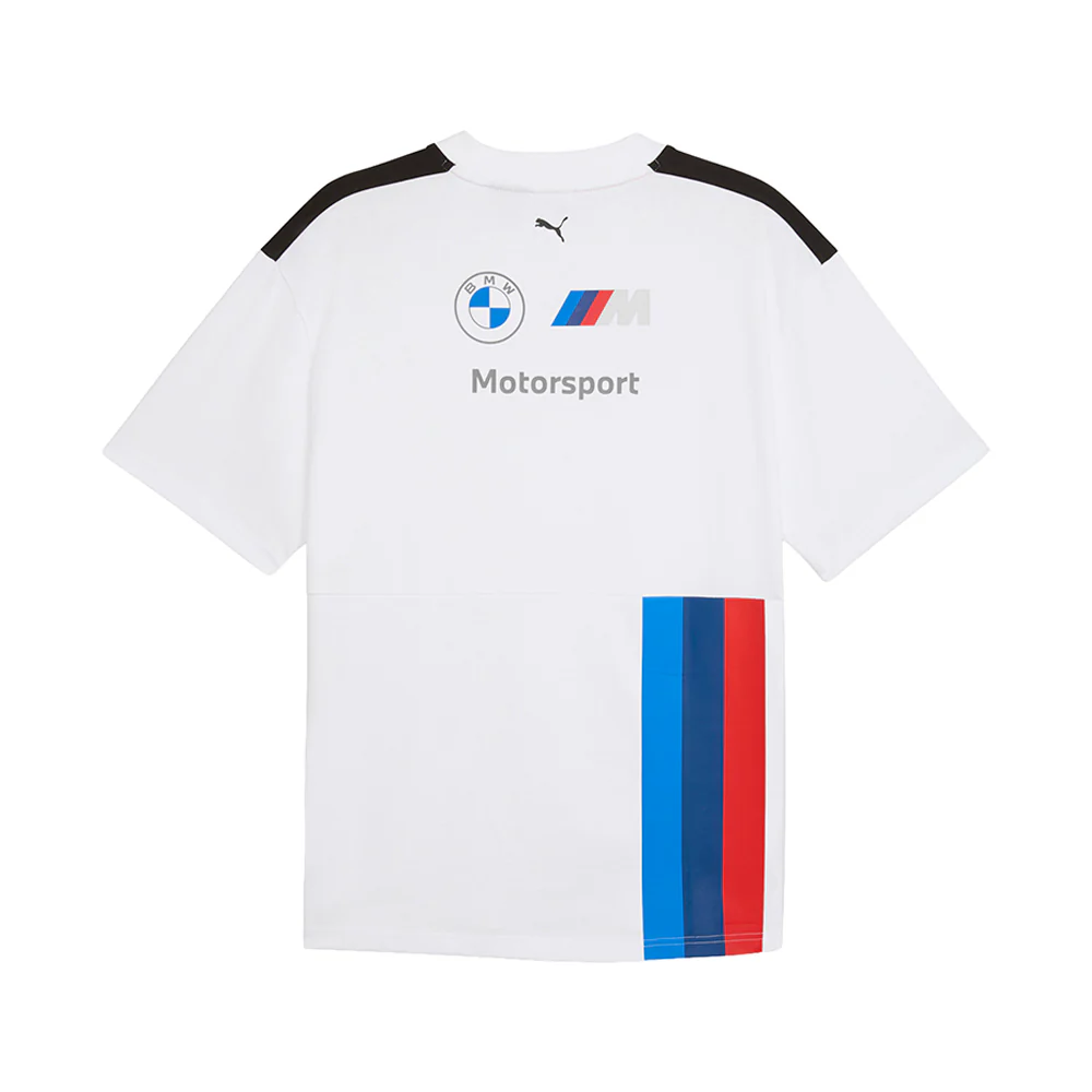 BMW M Motorsport Replica Drivers Crew Neck Short Sleeve T-Shirt - Image 2