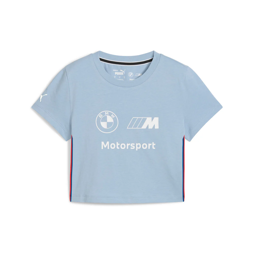 BMW M Motorsport Essentials Graphic Crew Neck Short Sleeve T-Shirt