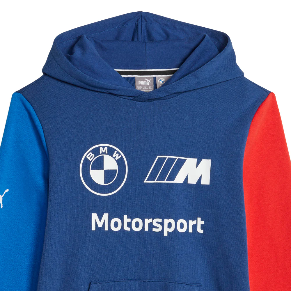 BMW M Motorsport Essentials Pullover Hoodie (Youth) - Image 3