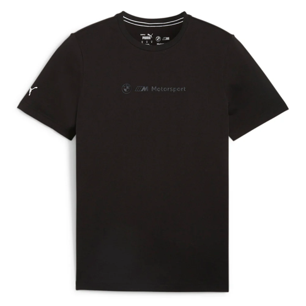 BMW M Motorsport Logo Crew Neck Short Sleeve T-Shirt
