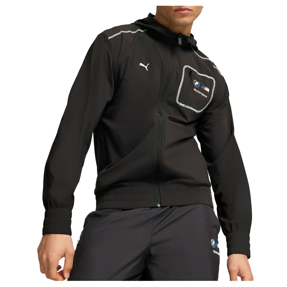 BMW M Motorsport Paneled Full Zip Hoodie - Image 3