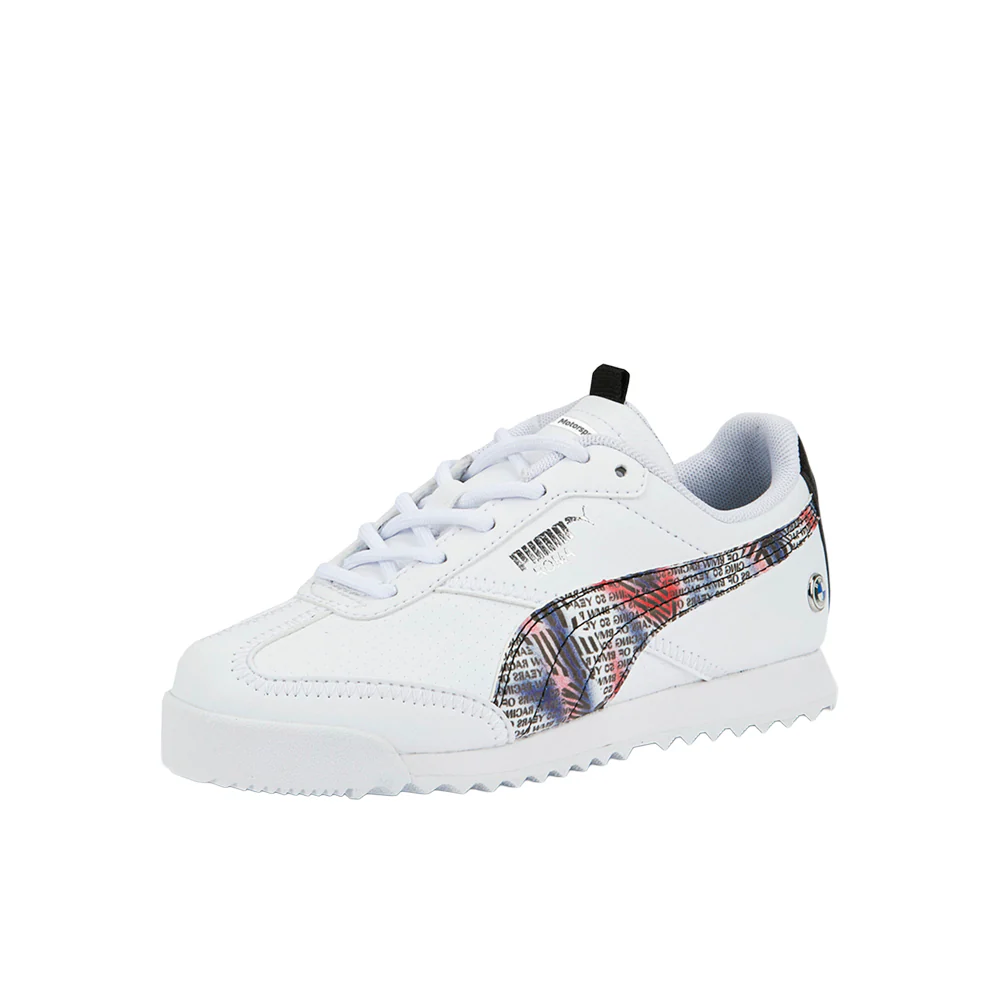 BMW M Motorsport Roma Via Lace Up Sneakers (Little Kid-Big Kid) - Image 2