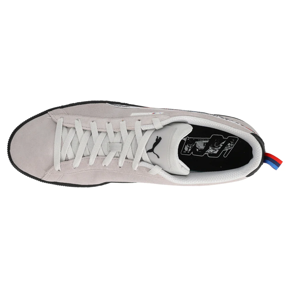 BMW M Motorsport x PUMA Suede Classic Lace Up Sneakers - Image 4