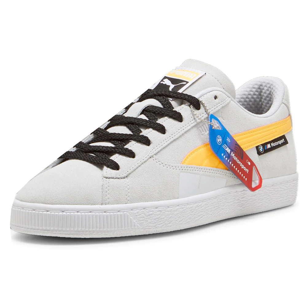 BMW M Motorsport x Suede Lace Up Sneakers - Image 2
