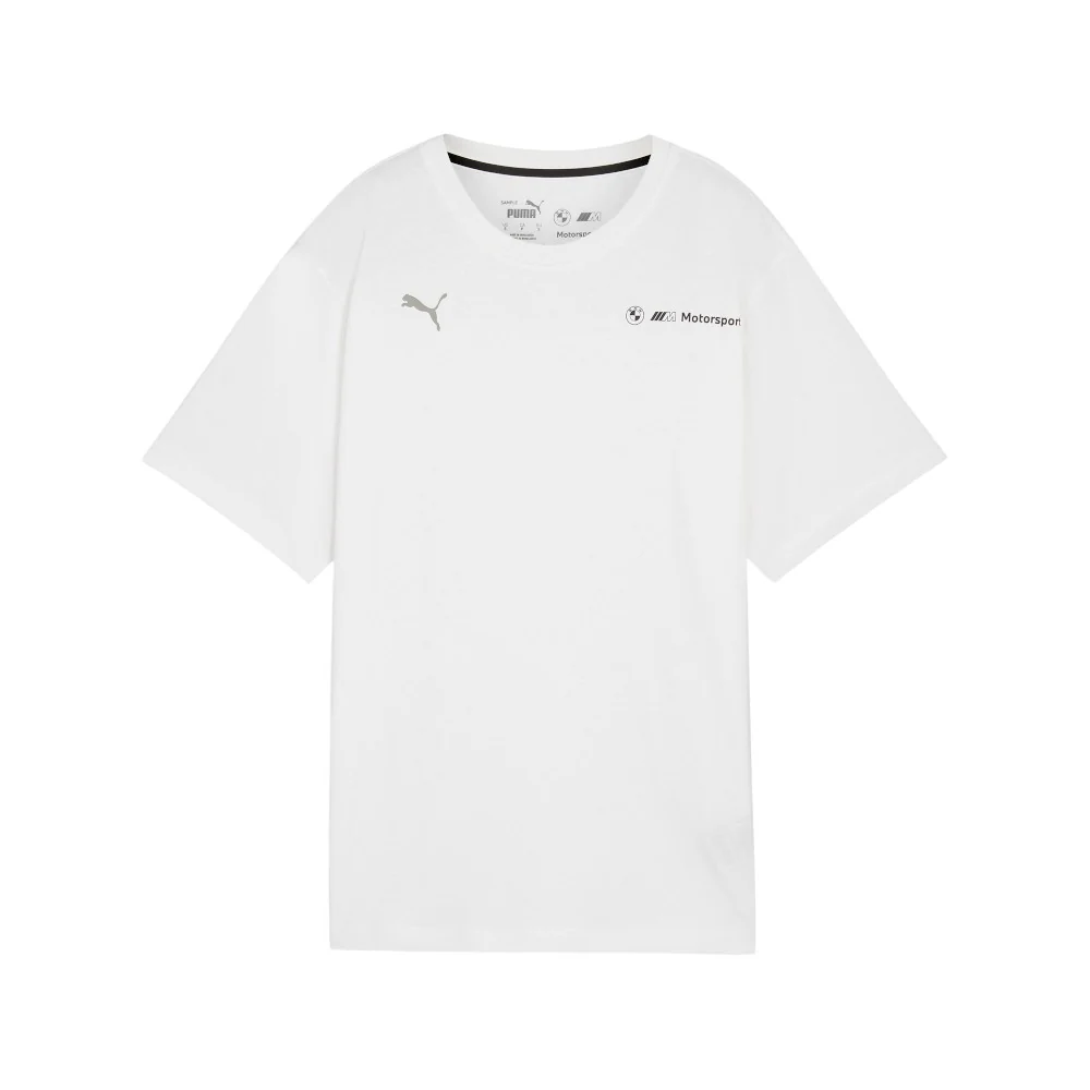 BMW M Motorsport Essentials Logo Crew Neck Short Sleeve T-Shirt
