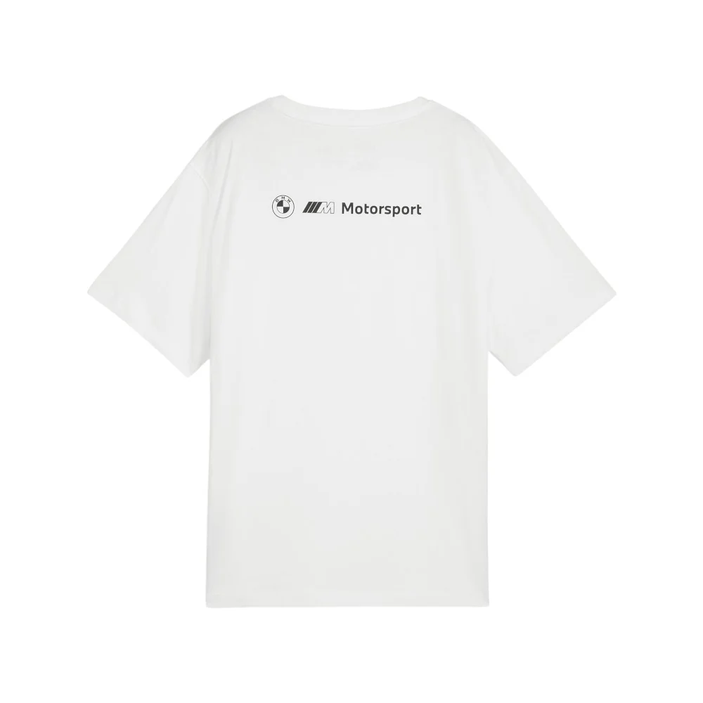 BMW M Motorsport Essentials Logo Crew Neck Short Sleeve T-Shirt - Image 2