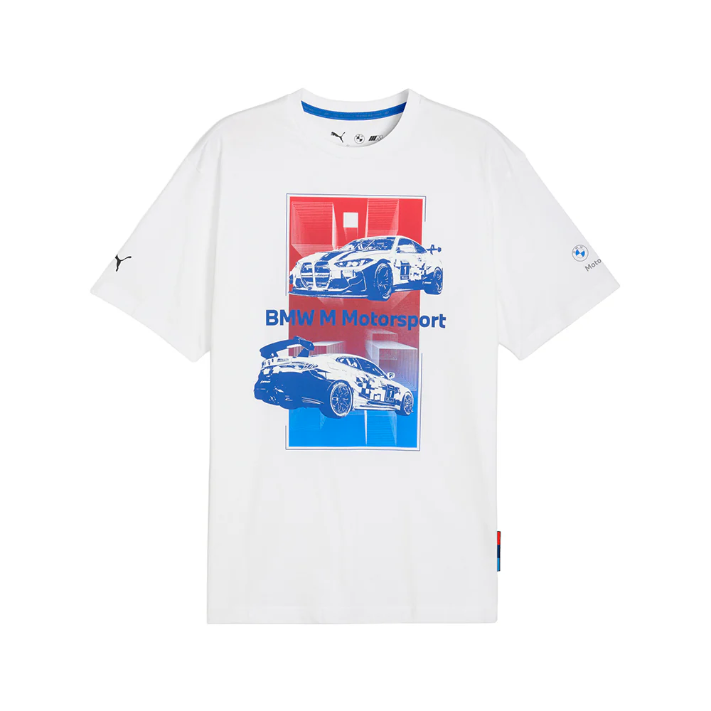 BMW M Motorsport Graphic Crew Neck Short Sleeve T-Shirt