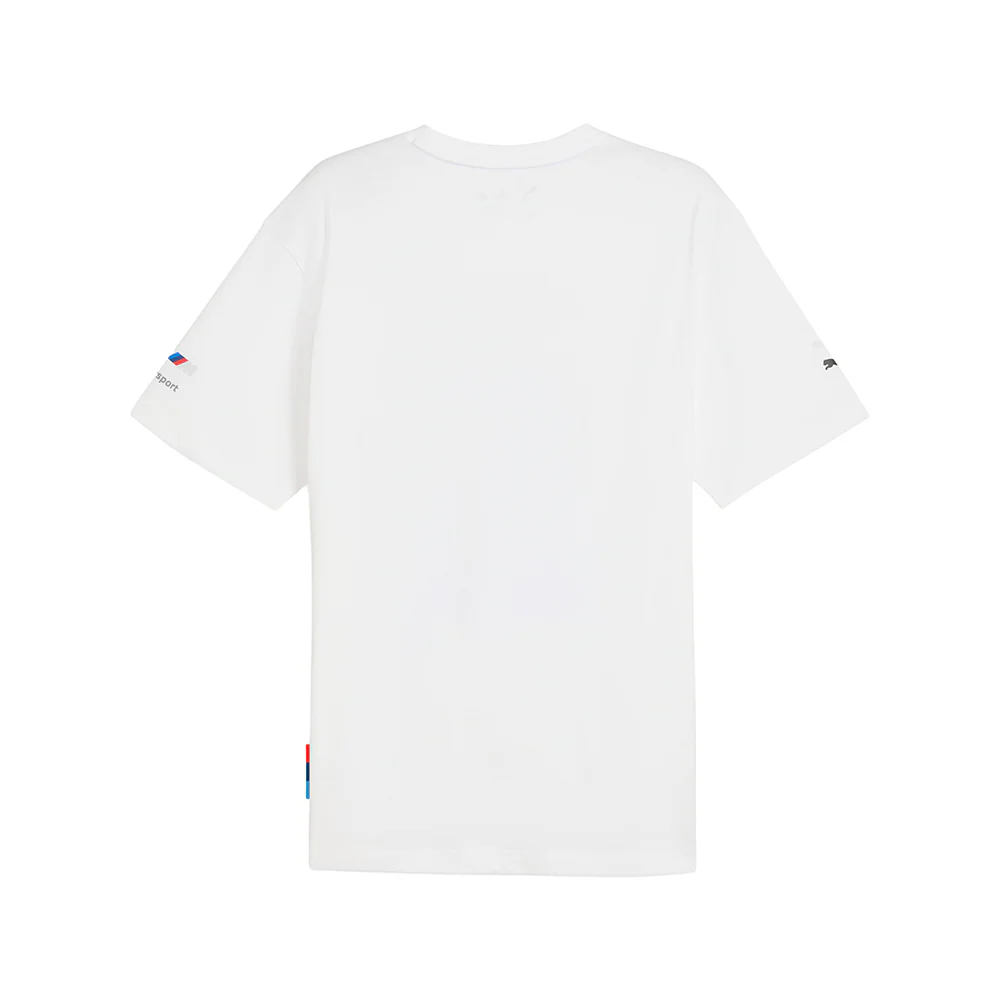 BMW M Motorsport Graphic Crew Neck Short Sleeve T-Shirt - Image 2