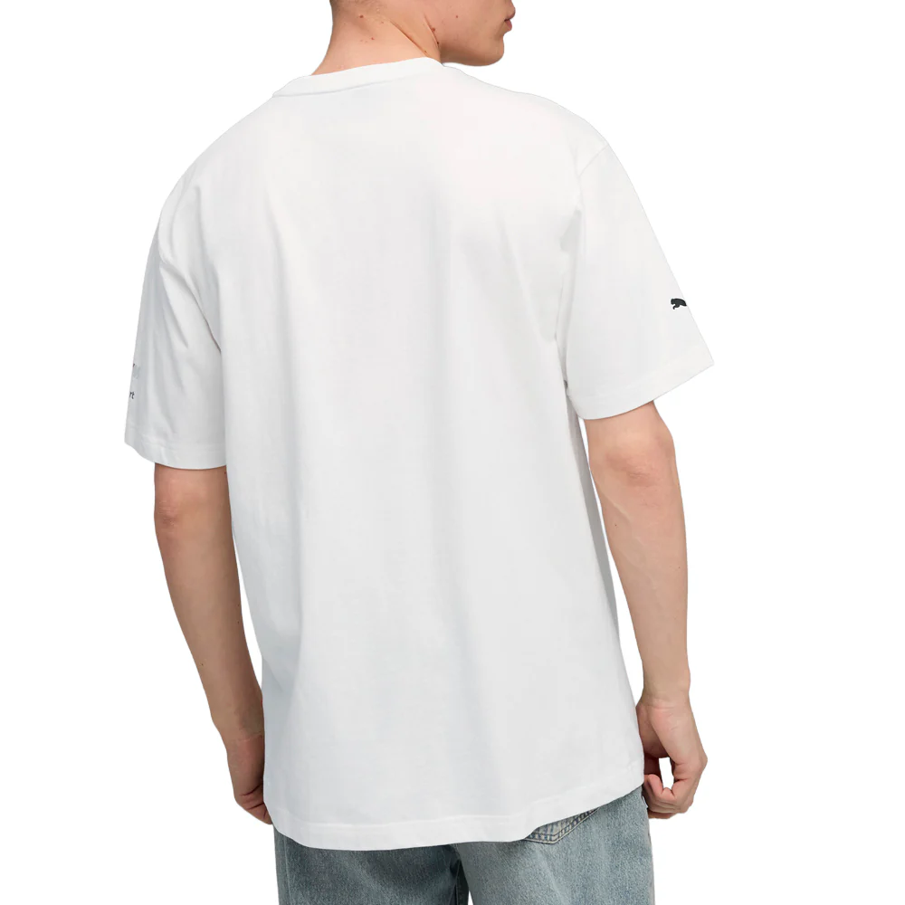 BMW M Motorsport Graphic Crew Neck Short Sleeve T-Shirt - Image 4