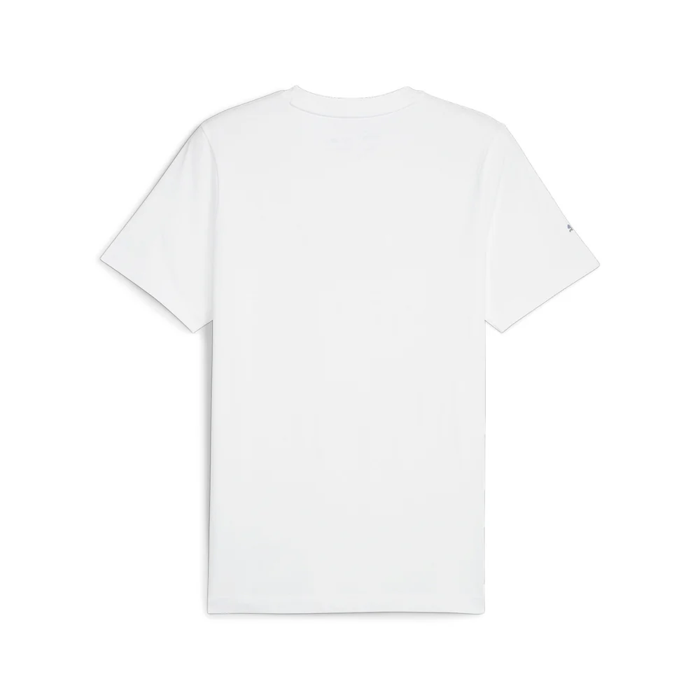 BMW M Motorsport Statement Graphic Logo Crew Neck Short Sleeve T-Shirt - Image 2