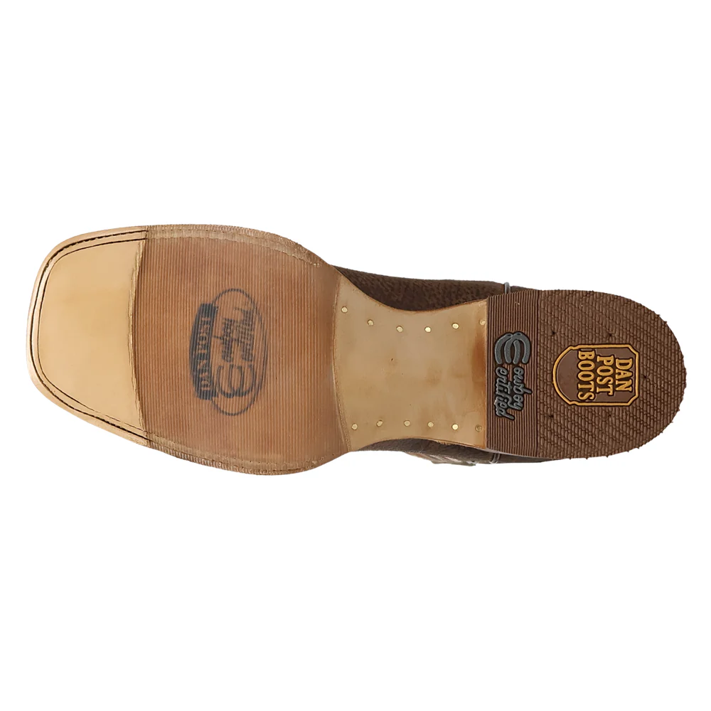 Boar's Run Square Toe Pull On Cowboy Boots - Image 5