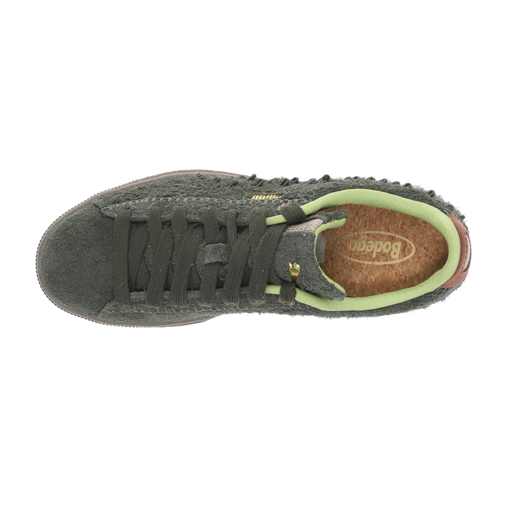 PUMA X BODEGA Suede Lace Up Sneakers - Image 4