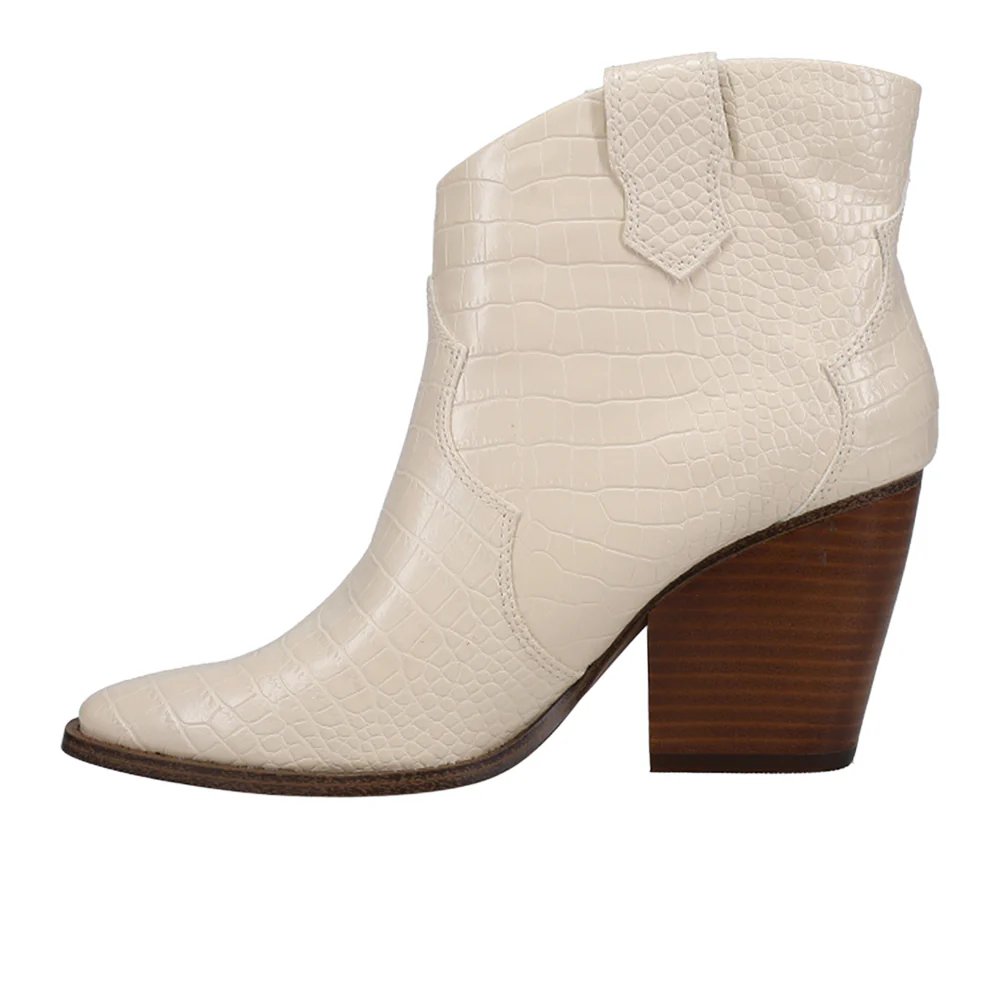 Bonnie Crocodile Snip Toe Pull On Booties - Image 3