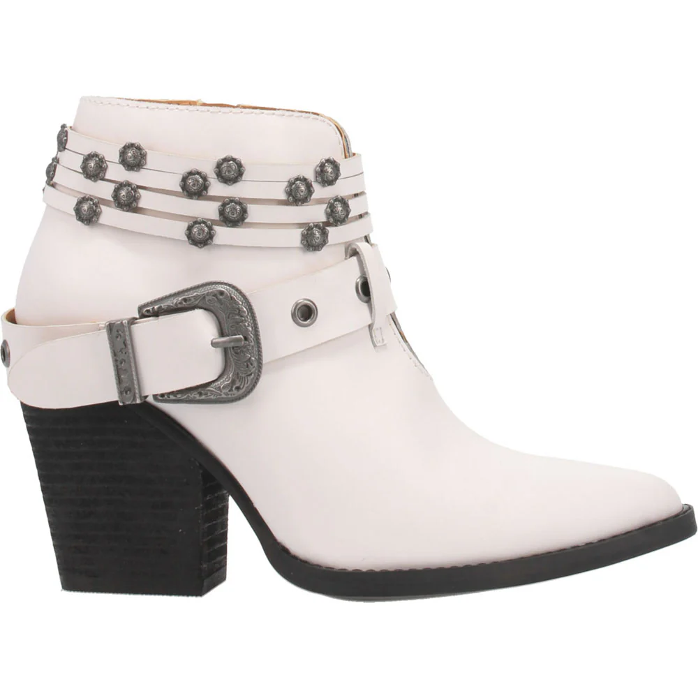 Born To Run Pointed Toe Zippered Cowboy Booties