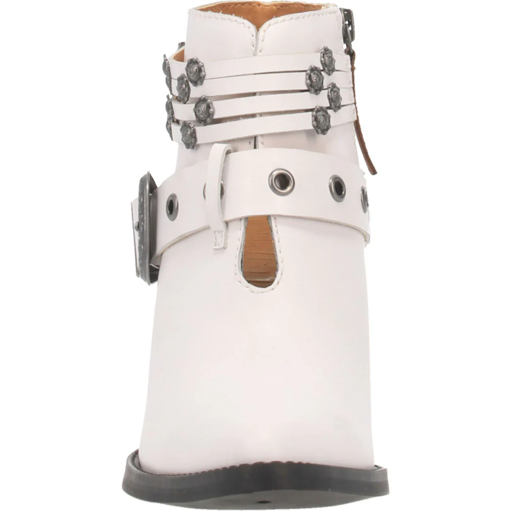 Born To Run Pointed Toe Zippered Cowboy Booties - Image 5