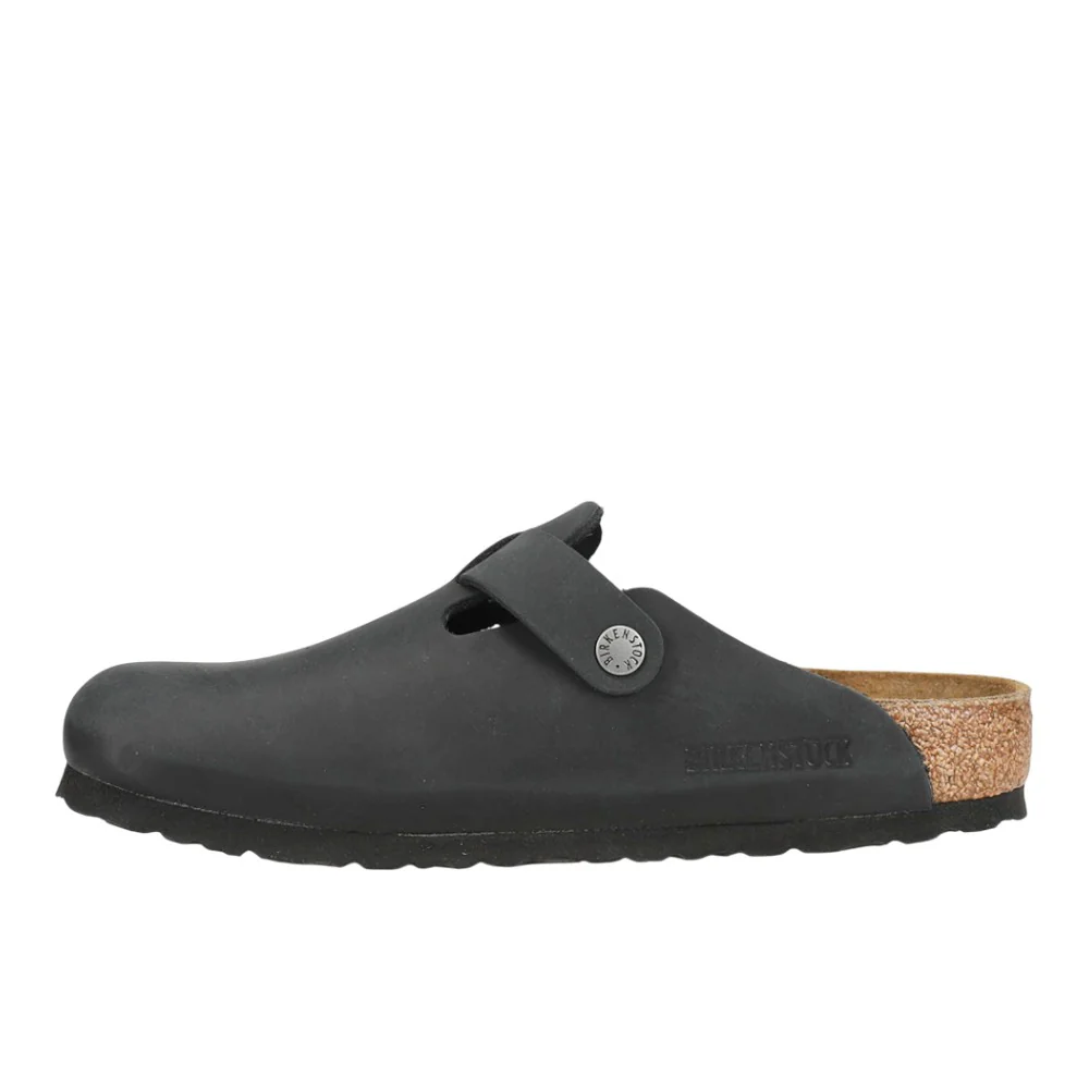 Boston Oiled Leather Clogs - Image 3