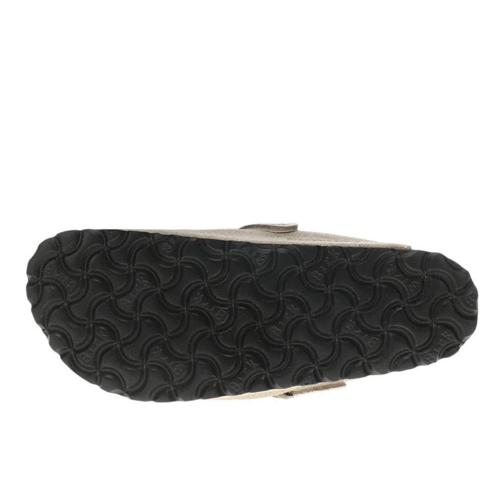 Boston Shearling Suede Leather Clogs - Image 5
