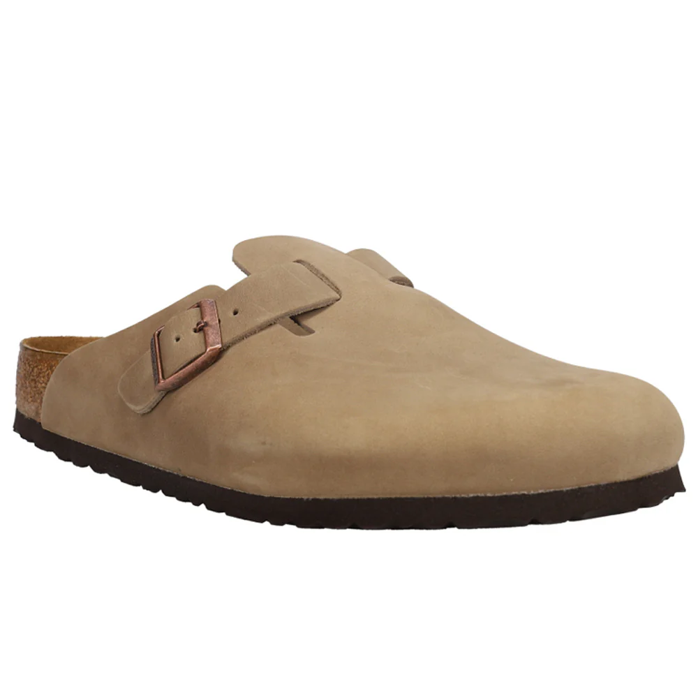 Boston Soft Footbed Oiled Leather Clogs - Image 2