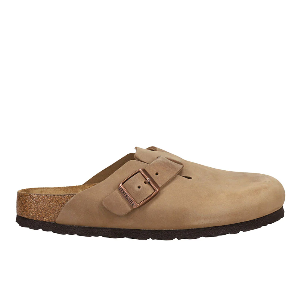 Boston Soft Footbed Oiled Leather Clogs
