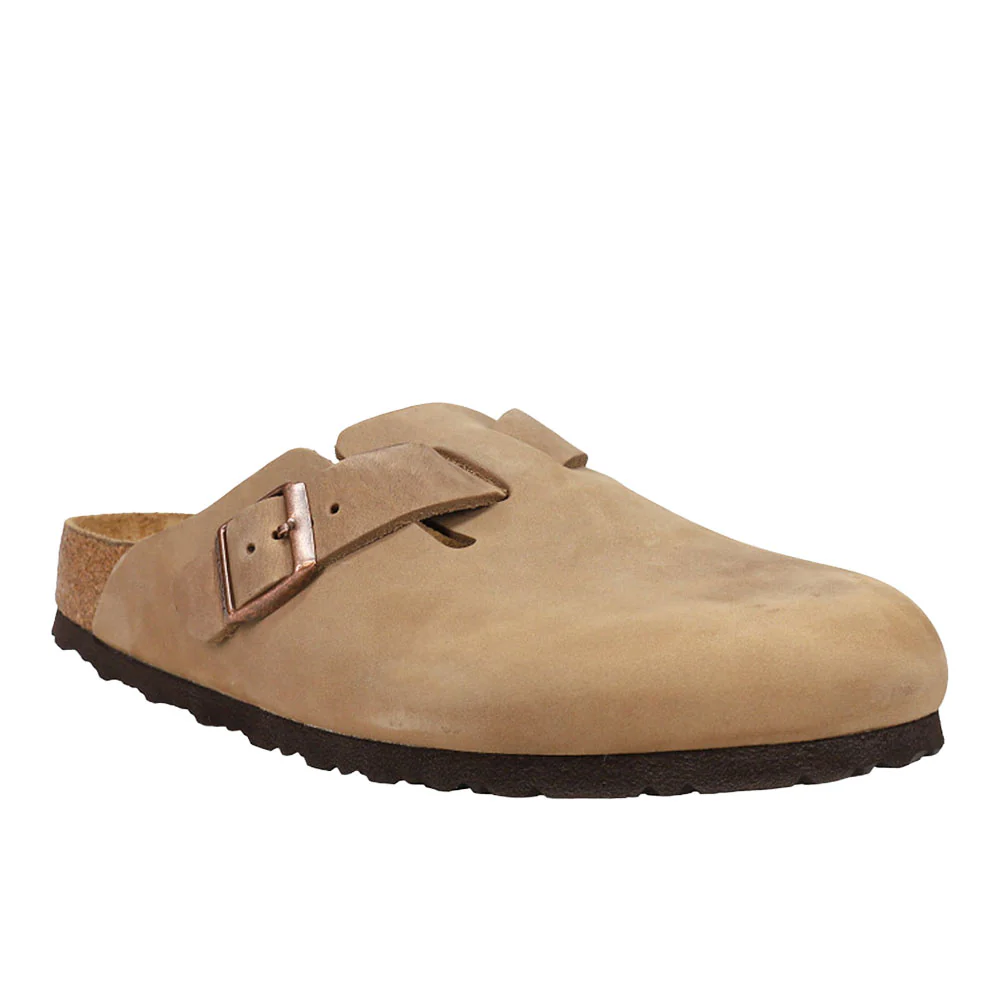 Boston Soft Footbed Oiled Leather Clogs - Image 2