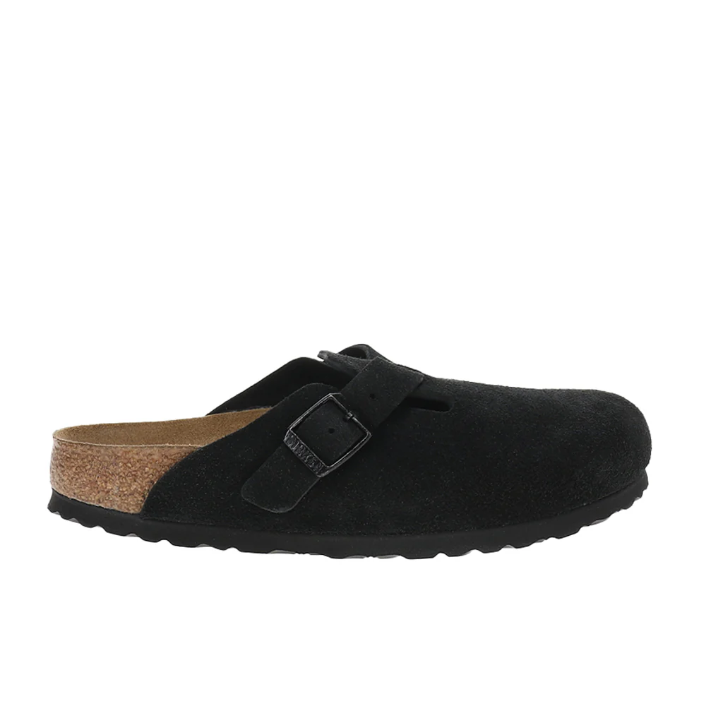Boston Soft Footbed Suede Leather Clogs