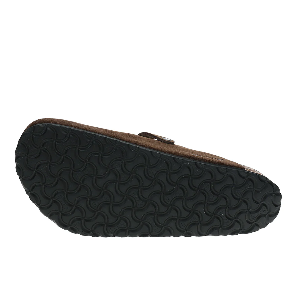Boston Soft Footbed Suede Leather Clogs - Image 5