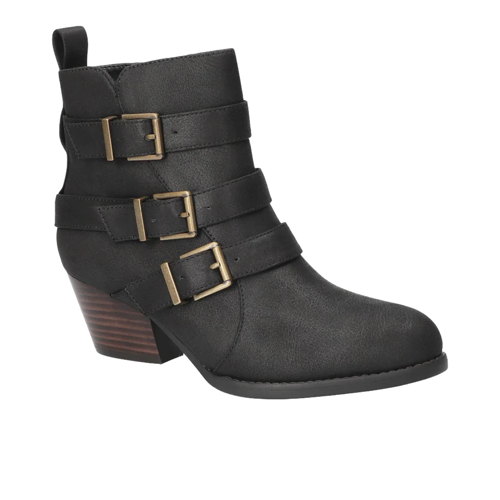 Bowie Ankle Round Toe Zippered Booties - Image 2