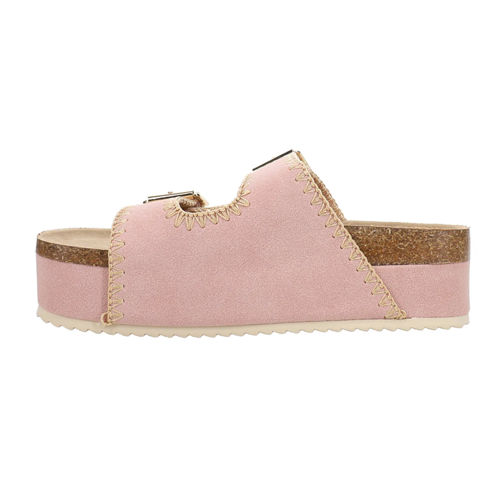 Bowie Footbed Platform Slide Sandals - Image 3