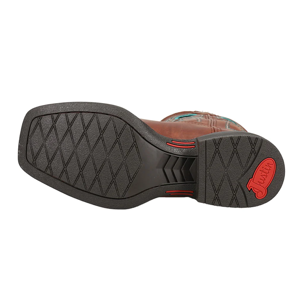 Bowline 11 Inch Square Toe Cowboy Boots - Image 5