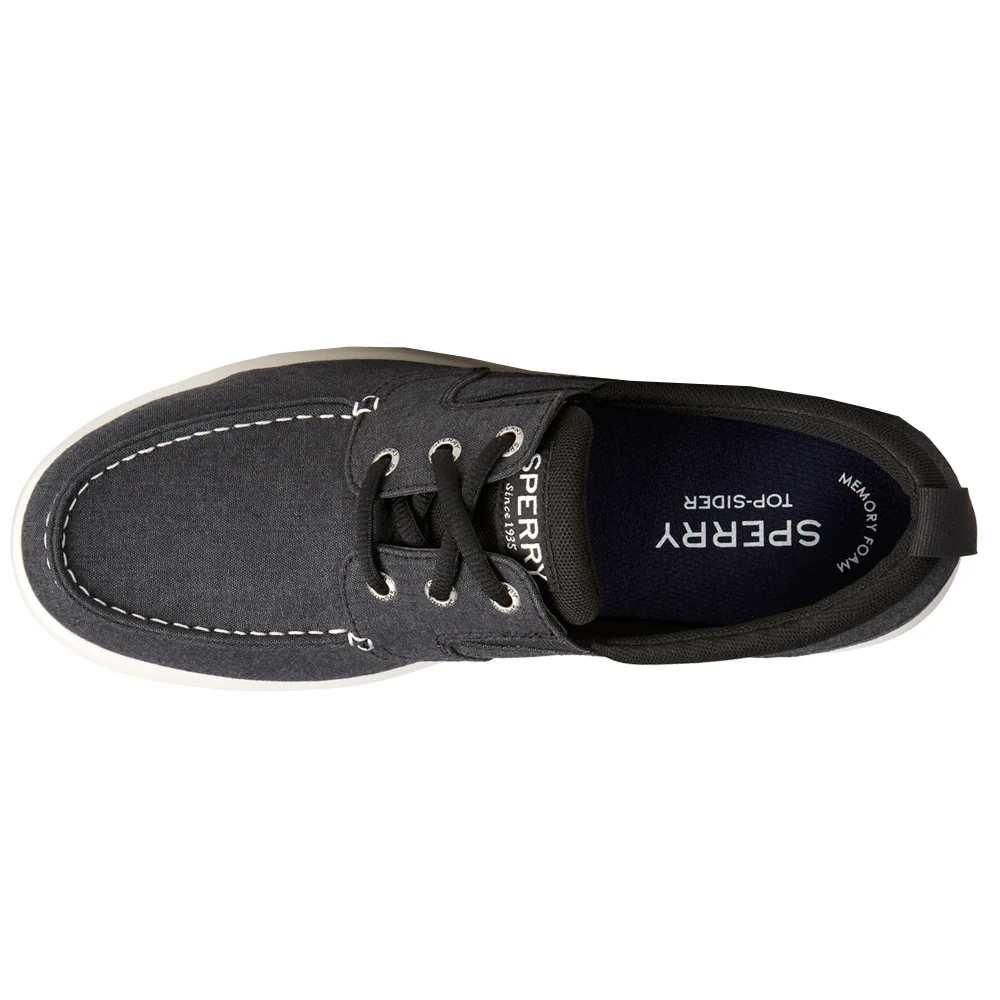 Bowrider Plushstep 3-Eye Chambray Boat Shoes - Image 4