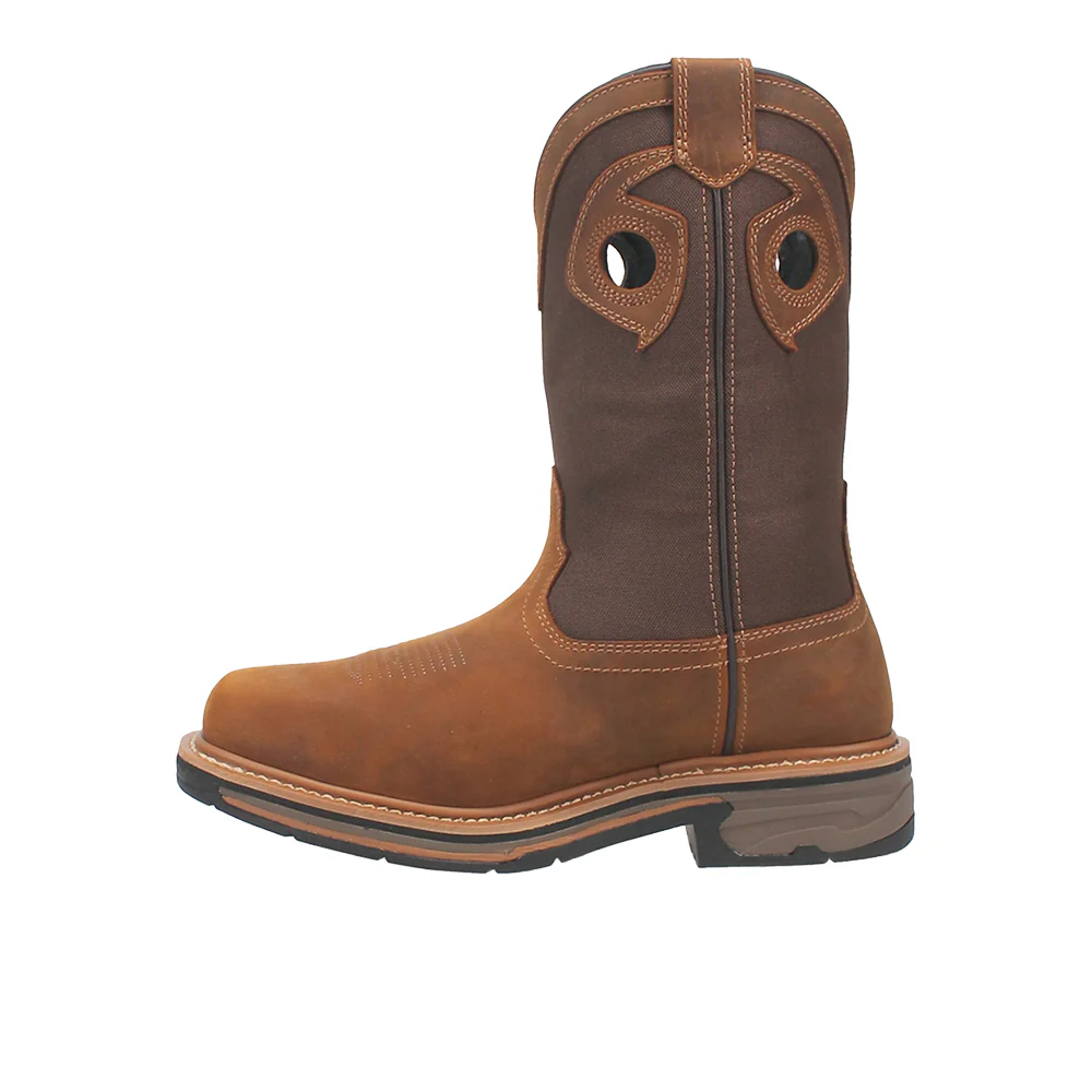 Bram 11 Inch Waterproof Round Toe Work Boots - Image 3