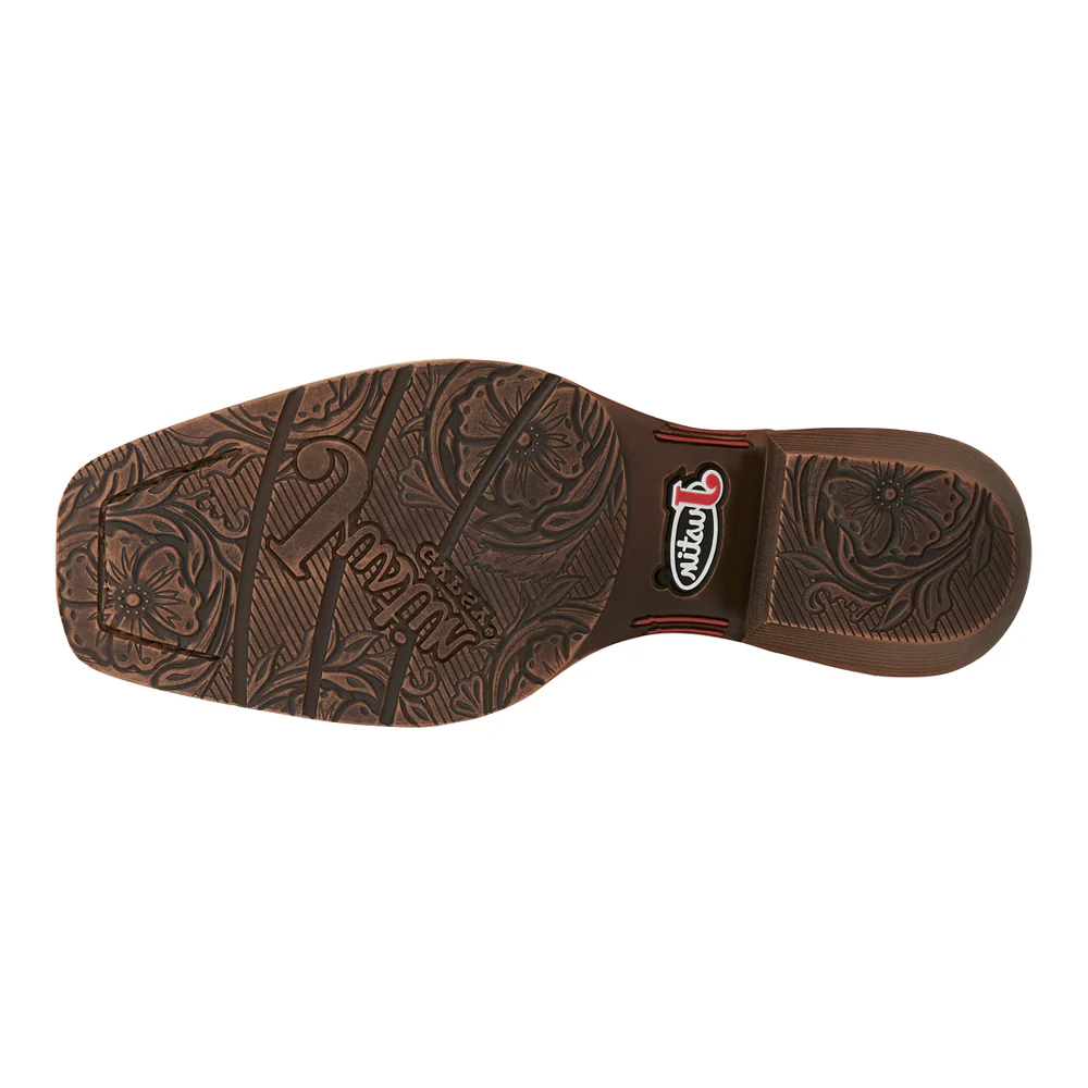 Brandy Square Toe Pull On Cowboy Boots - Image 5