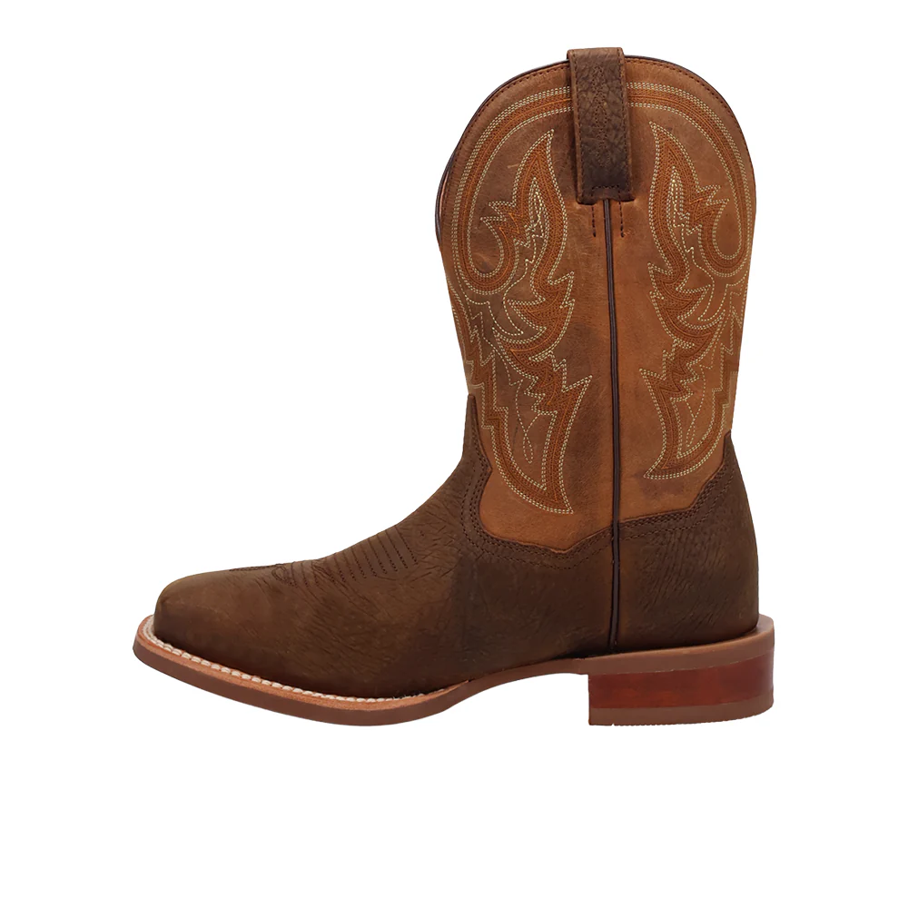 Brigston Embroidered Square Toe Cowboy Boots - Image 3