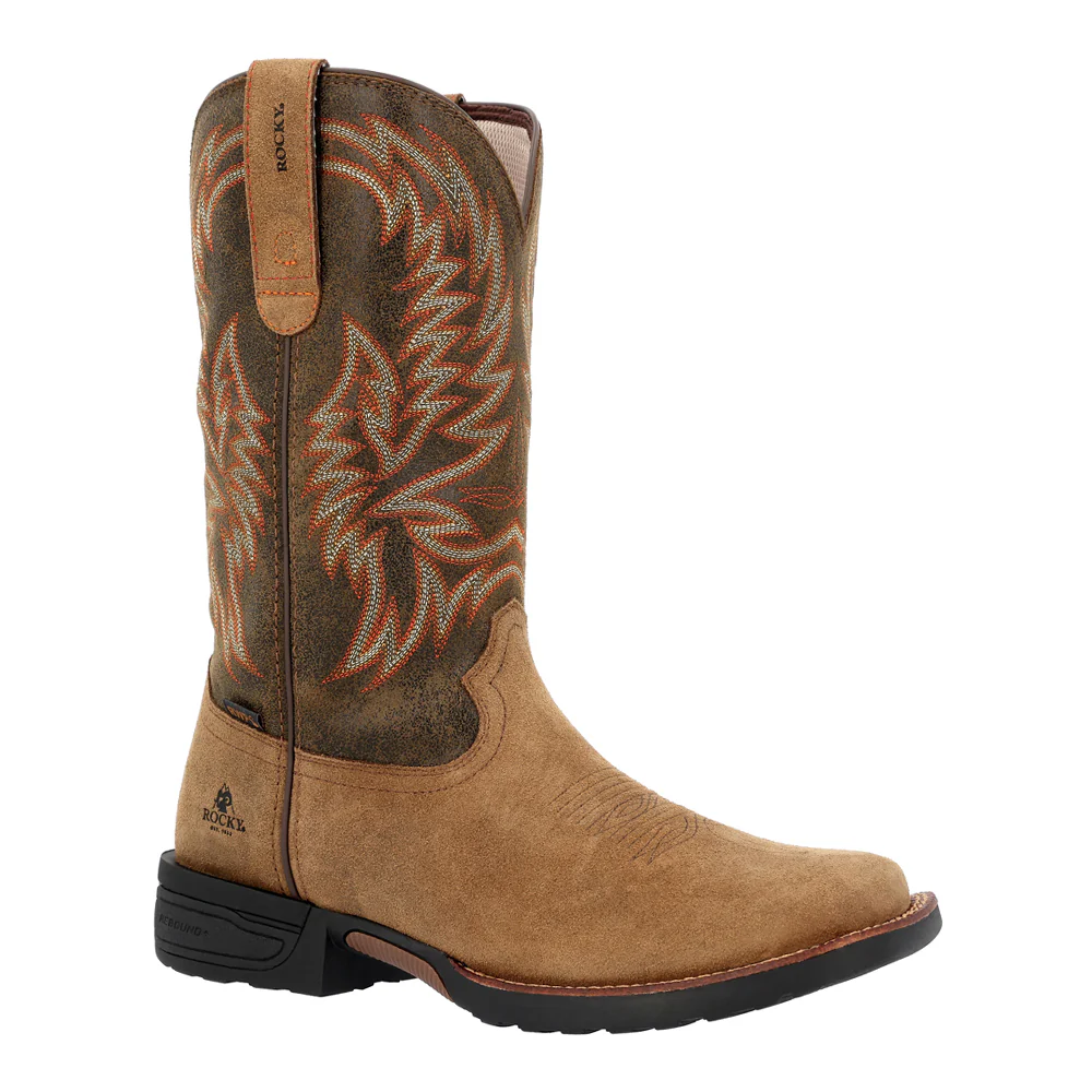 Bronco 12 Inch Waterproof Soft Toe Work Boots - Image 2