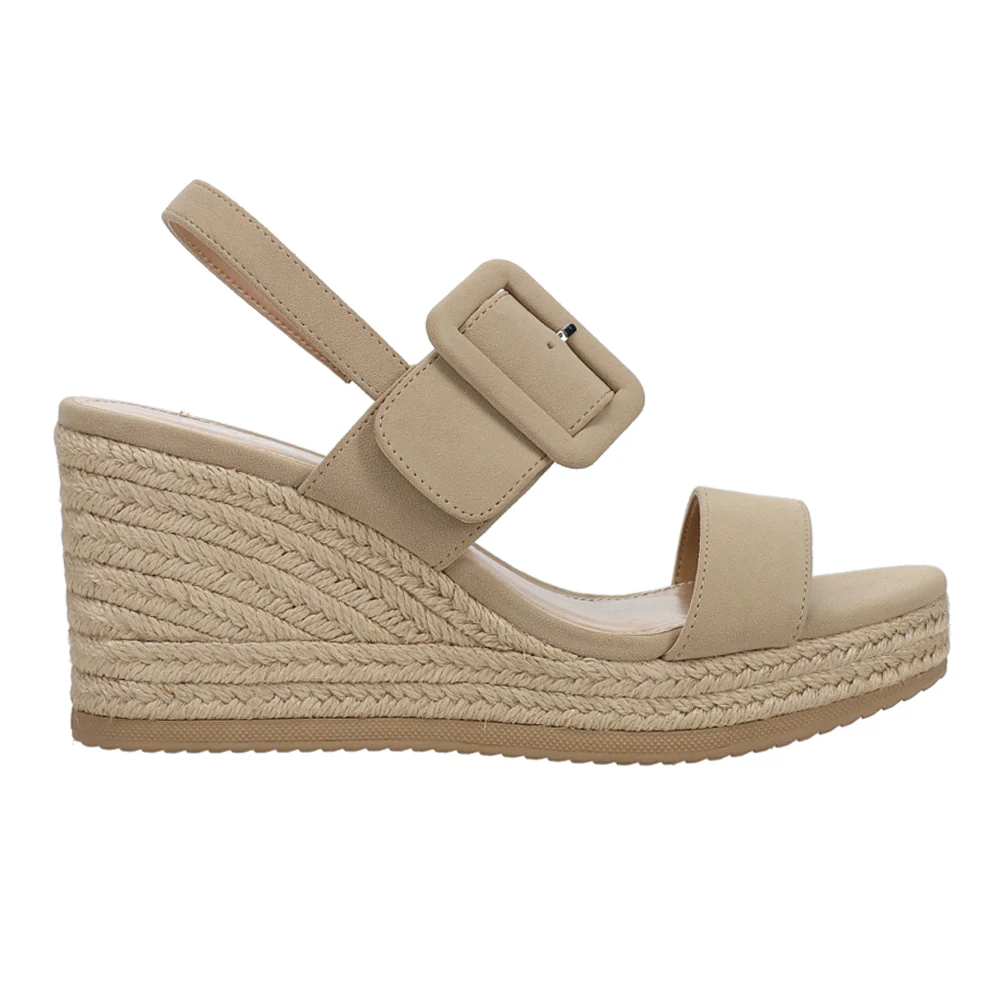 Brooke Espadrille Slingback Wedge Sandals