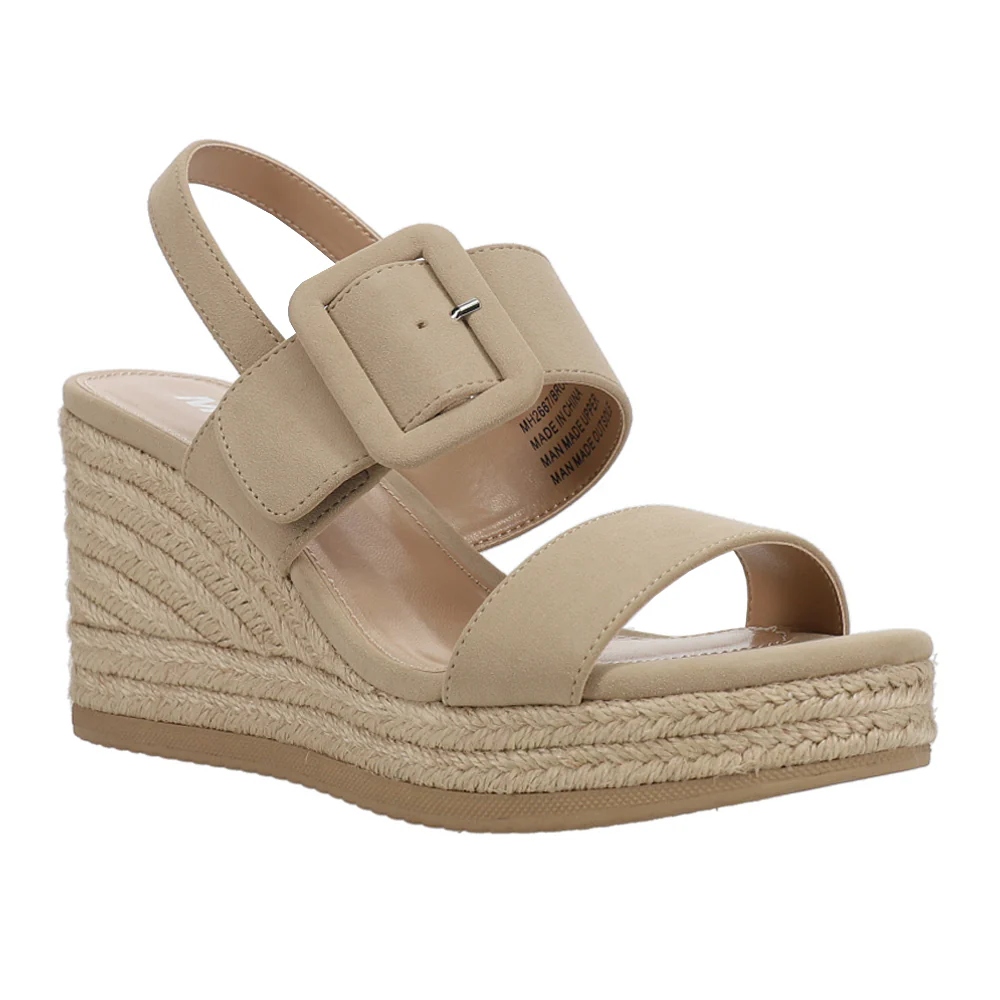 Brooke Espadrille Slingback Wedge Sandals - Image 2