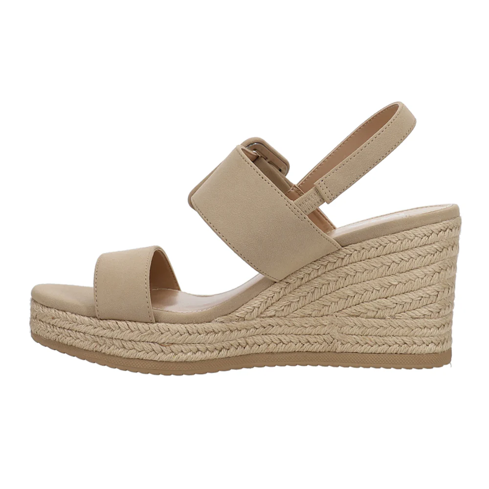 Brooke Espadrille Slingback Wedge Sandals - Image 3