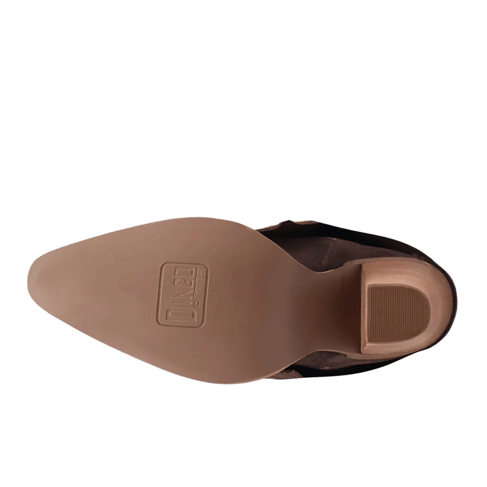 Buckle Bunny Suede Leather Snip Toe Cowboy Boots - Image 5
