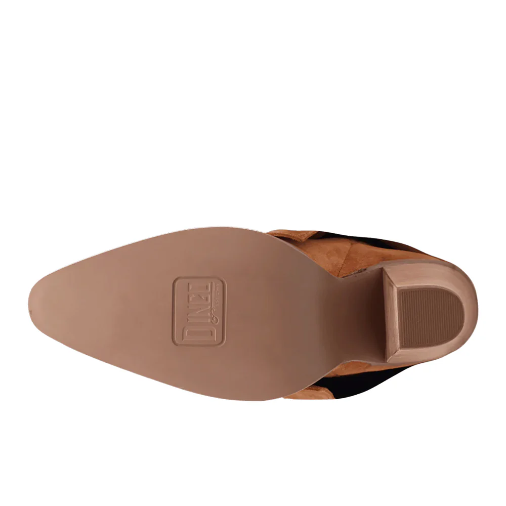 Buckle Bunny Suede Leather Snip Toe Cowboy Boots - Image 5