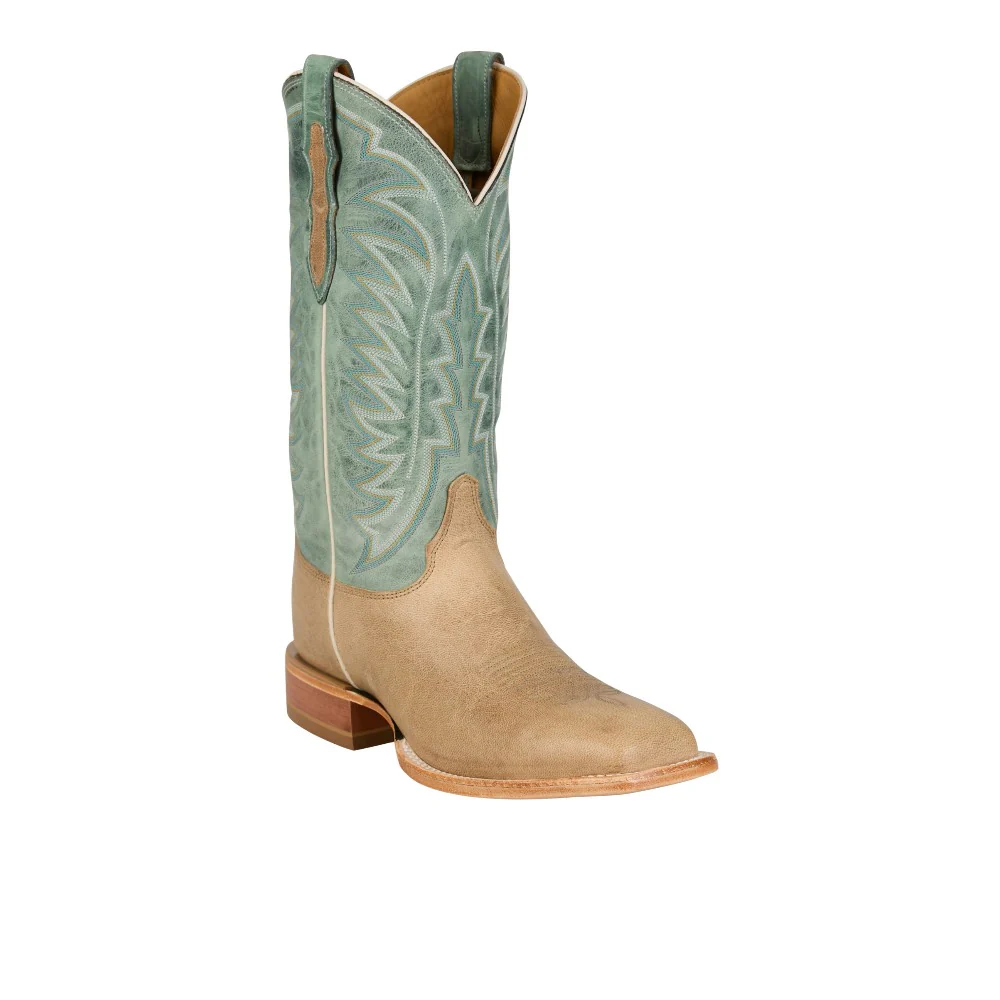 Burchett Bone Goat Square Toe Pull On Boots - Image 2