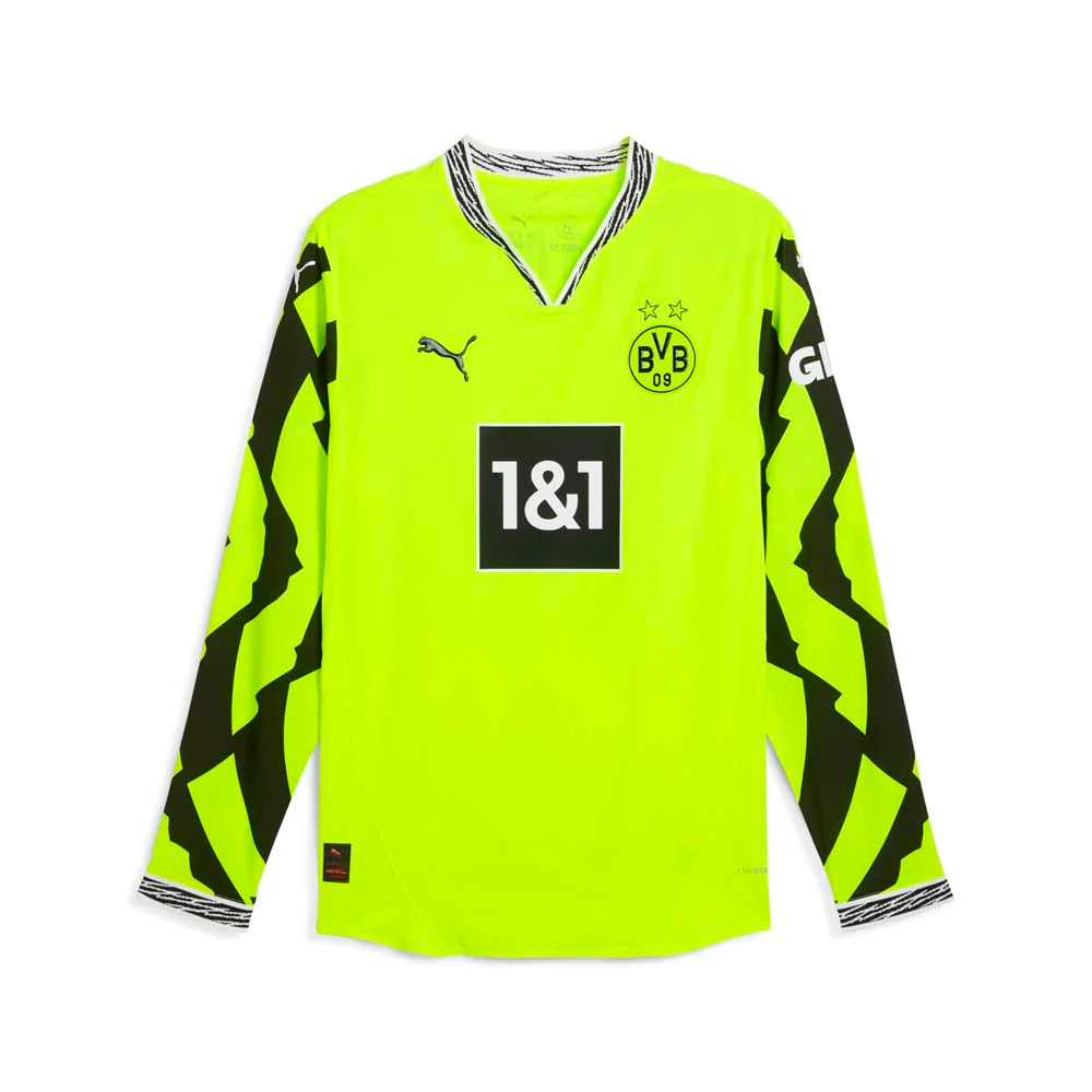 BVB Anniversary Authentic V-Neck Long Sleeve Replica Jersey