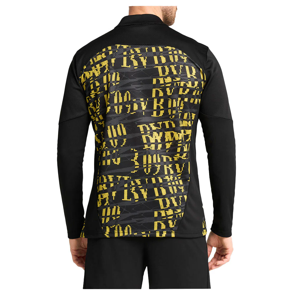 BVB Pre-Match Mock Neck Long Sleeve Quarter Zip Pullover - Image 4
