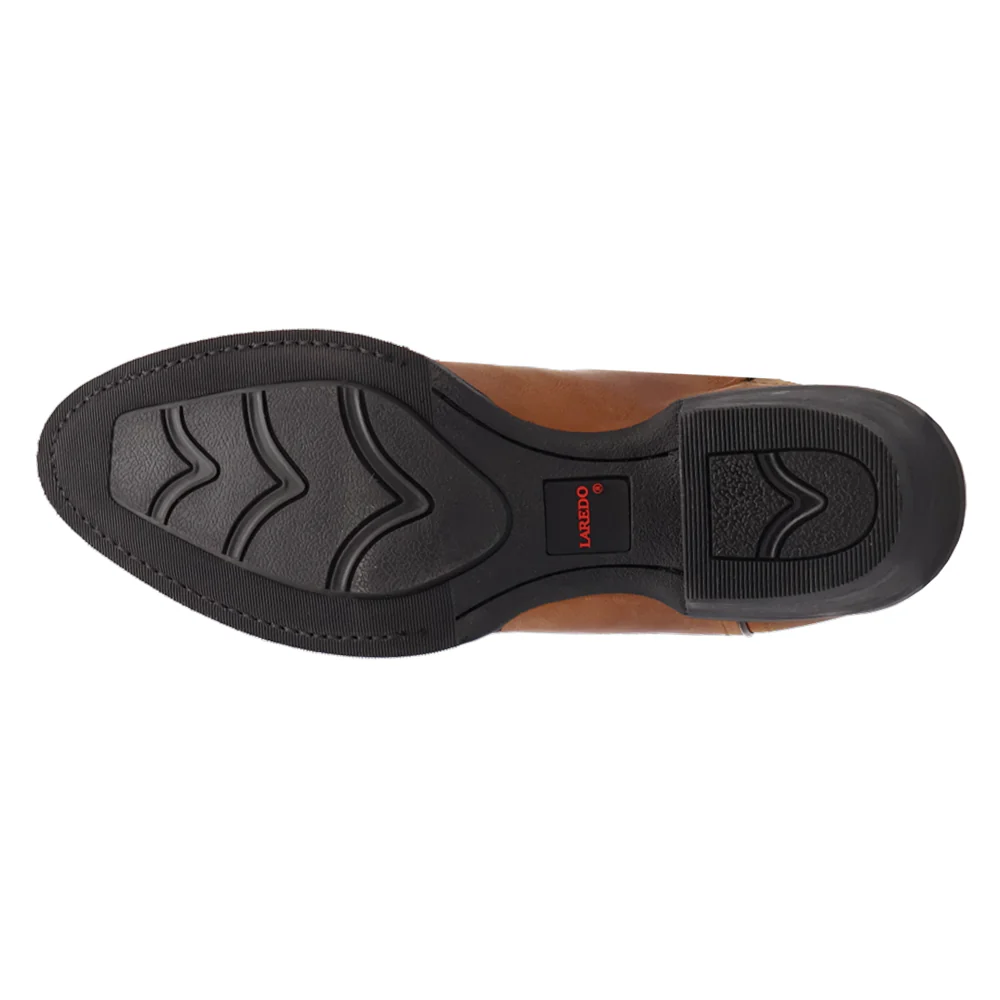 Cabrera Booties Round Toe Pull On Cowboy Boots - Image 5