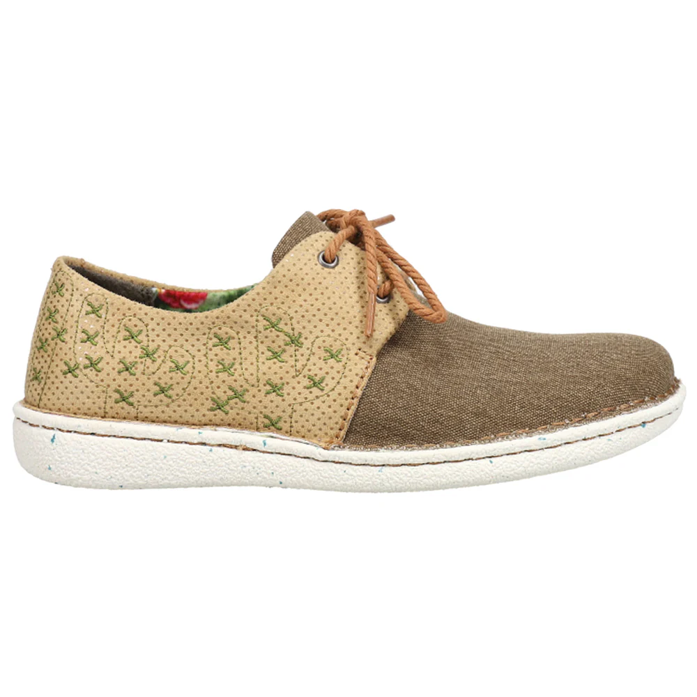 Cac-Tie Oxford Flats