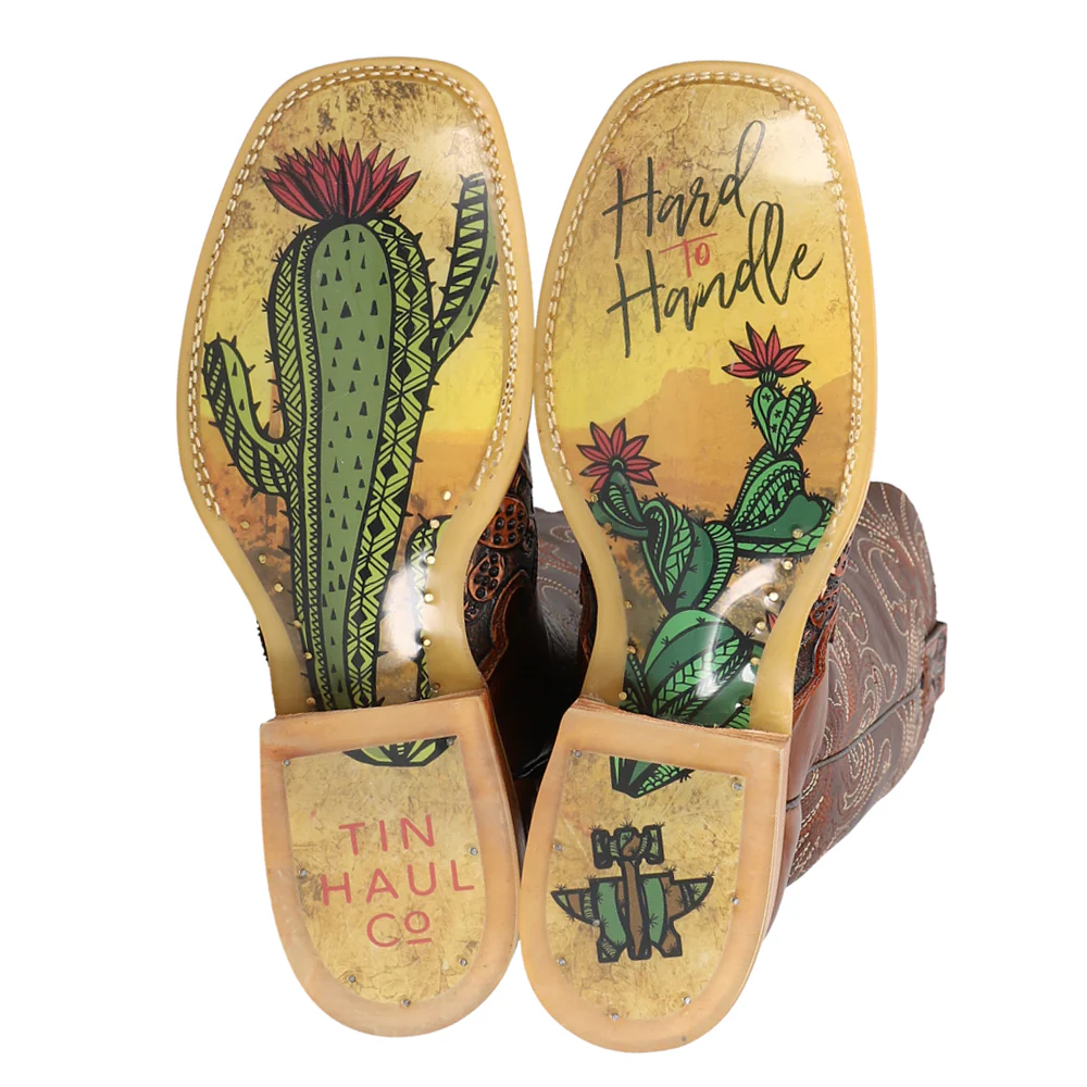 Cactooled Square Toe Cowboy Boots - Image 5